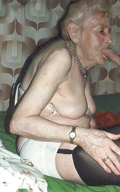Elderly bondage granny